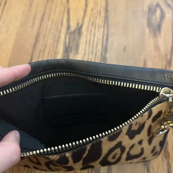 Alexander Wang - Leopard Print Wristlet Clutch - Picture 4 of 4